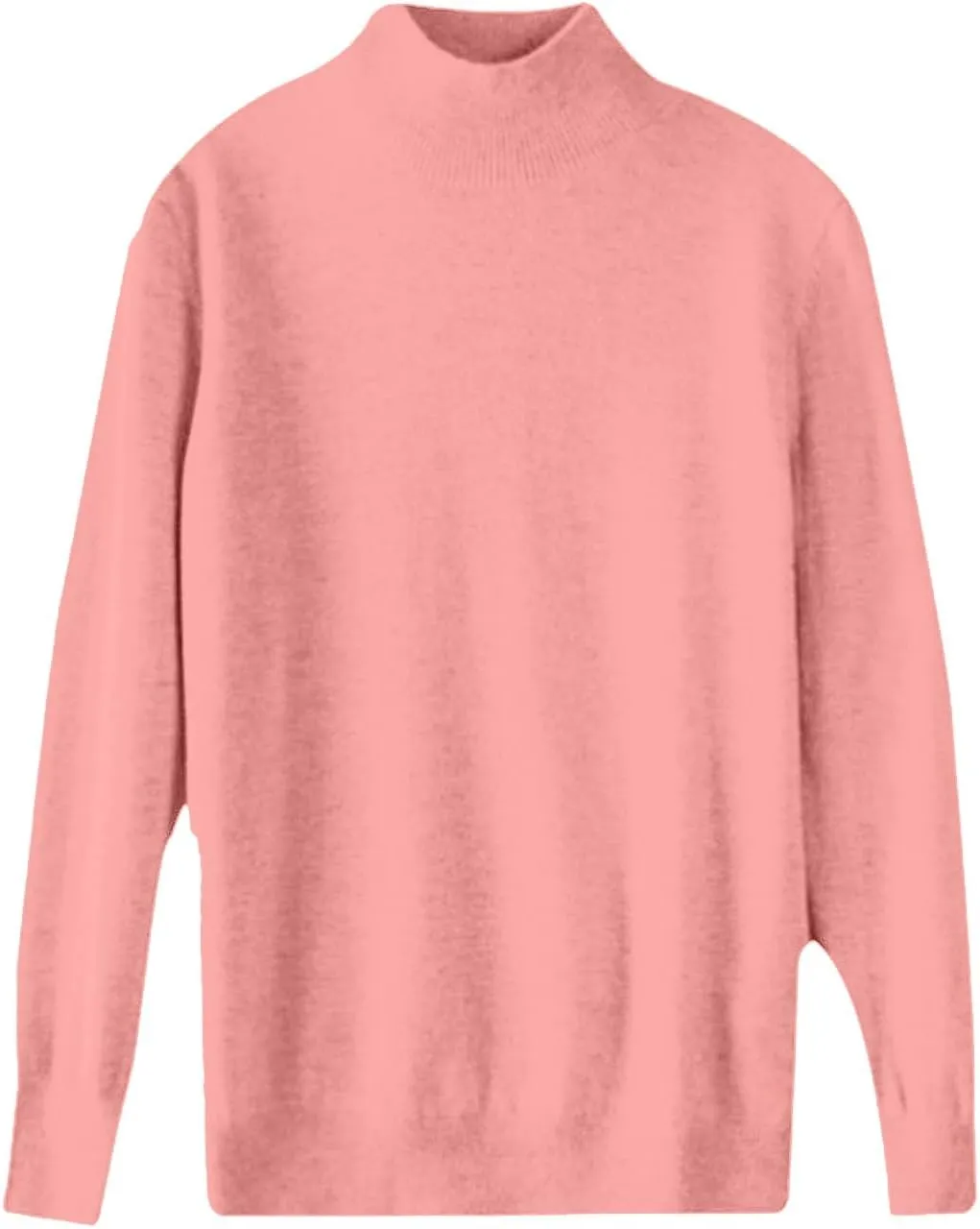 Cashmere Sweaters for Women Long Sleeve Crewneck Soft Warm Pullover Tops Casual Lightweight Oversized Knit Sweater