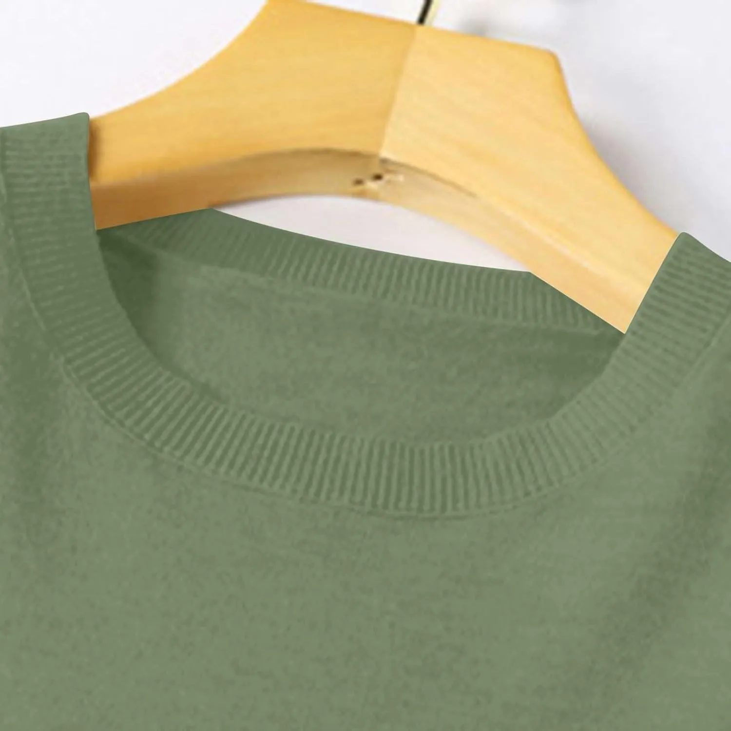 Cashmere Sweaters for Women Winter Fashion Solid Color Pullover Tops Long Sleeve Casual Crewneck Outfits