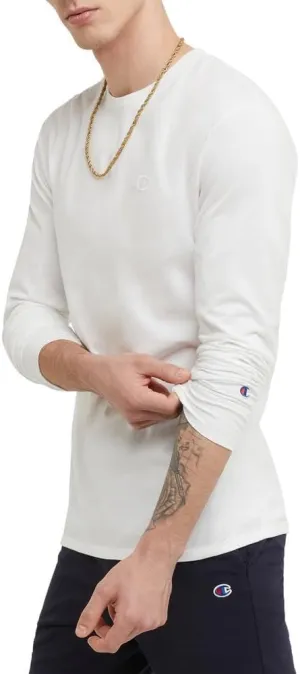 Champion Men's Long Sleeve T-shirt, Classic T-shirt for Men (Reg. Or Big & Tall)
