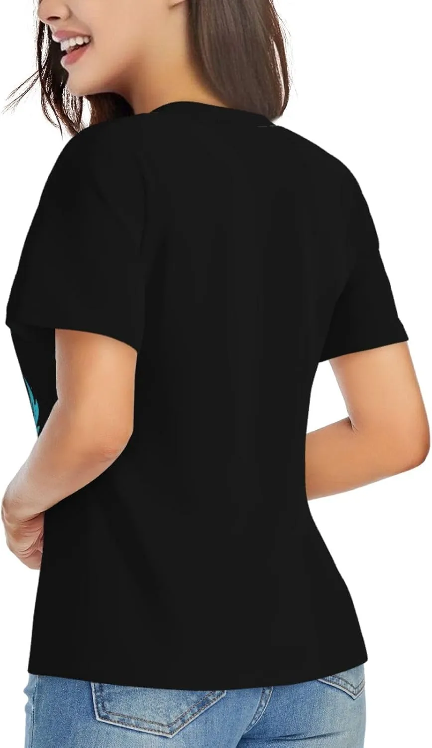 Cookie Run Kingdom T-Shirt, Women's Regular Fit V-Neck Short Sleeved T-Shirt