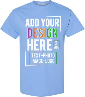 Custom T Shirt Men Women Add Your Own Design Picture Photo Text Front Back Side T-Shirt