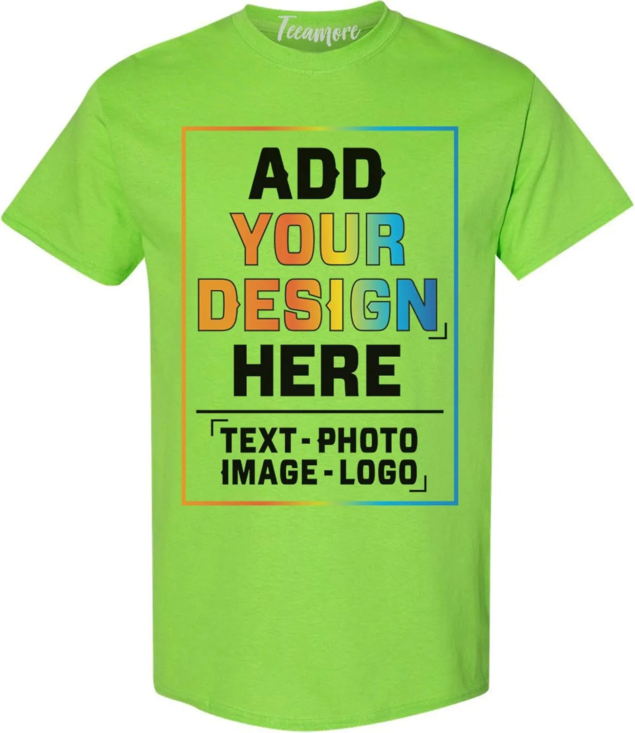 Custom T Shirt Men Women Add Your Own Design Picture Photo Text Personalized T-Shirt