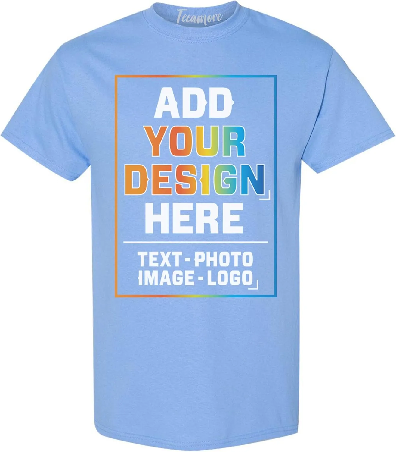 Custom T Shirt Men Women Add Your Own Design Picture Photo Text Personalized T-Shirt