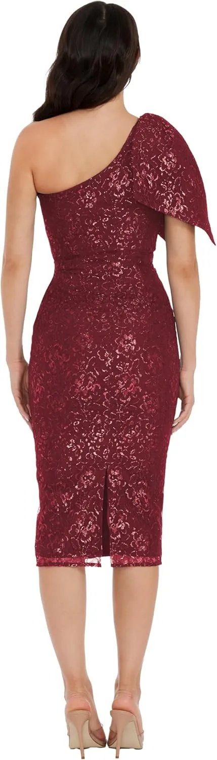 Dress the Population Women's Tiffany Bodycon Midi Dress