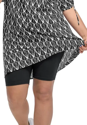 ellos Plus Size Stretch Knit Bike Shorts