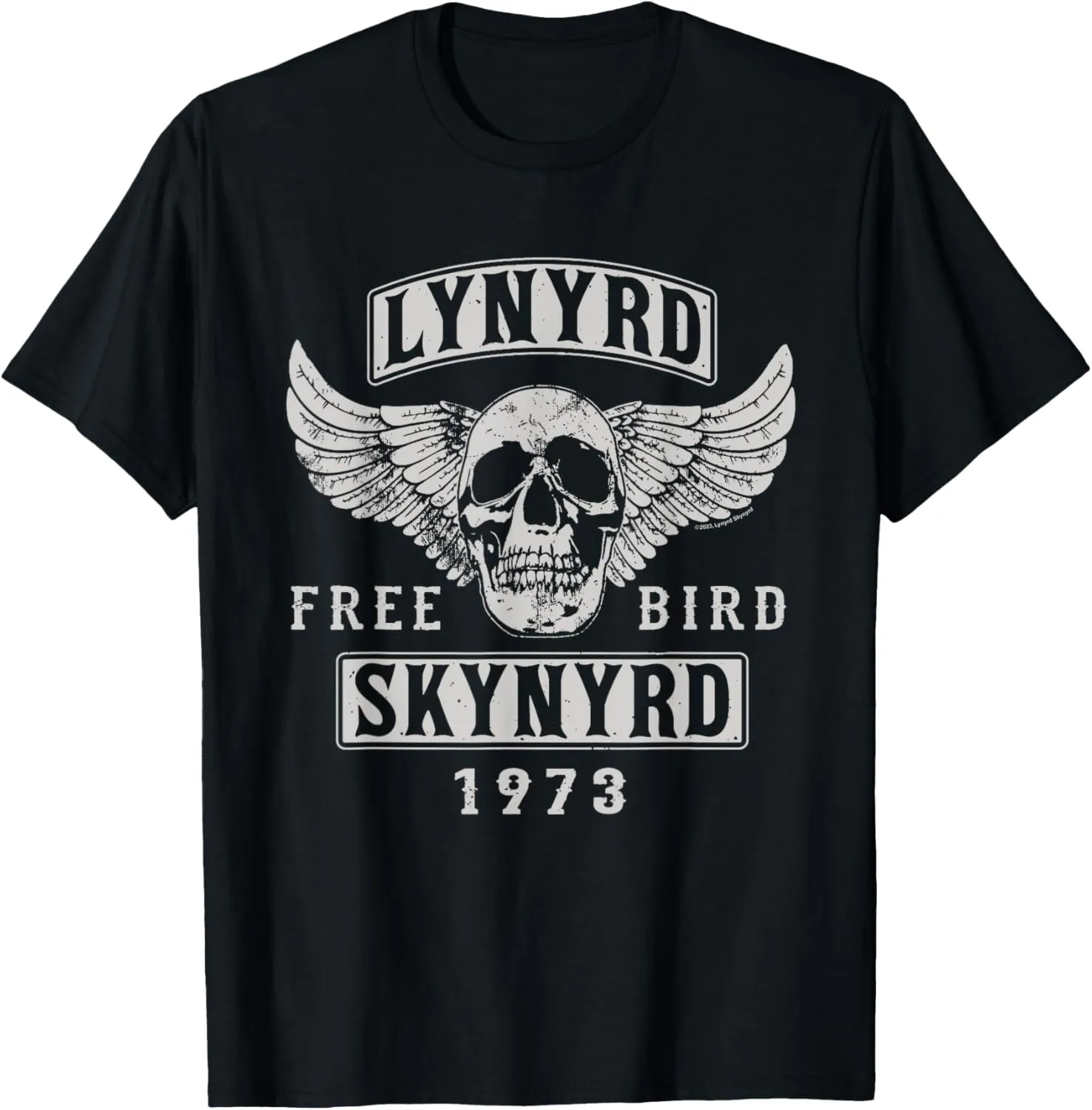 Free Bird Skull 1973 T-Shirt