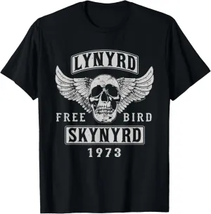Free Bird Skull 1973 T-Shirt