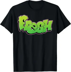 Fresh Graffiti Style Graphic T-Shirt T-Shirt