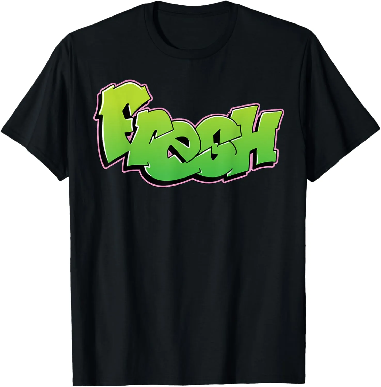 Fresh Graffiti Style Graphic T-Shirt T-Shirt
