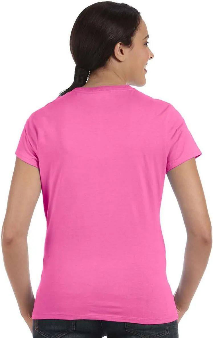 Hanes Women's Perfect-T Short-Sleeve T-Shirt, Womens Crewneck T-Shirt, Womens Short-Sleeve Cotton Tee