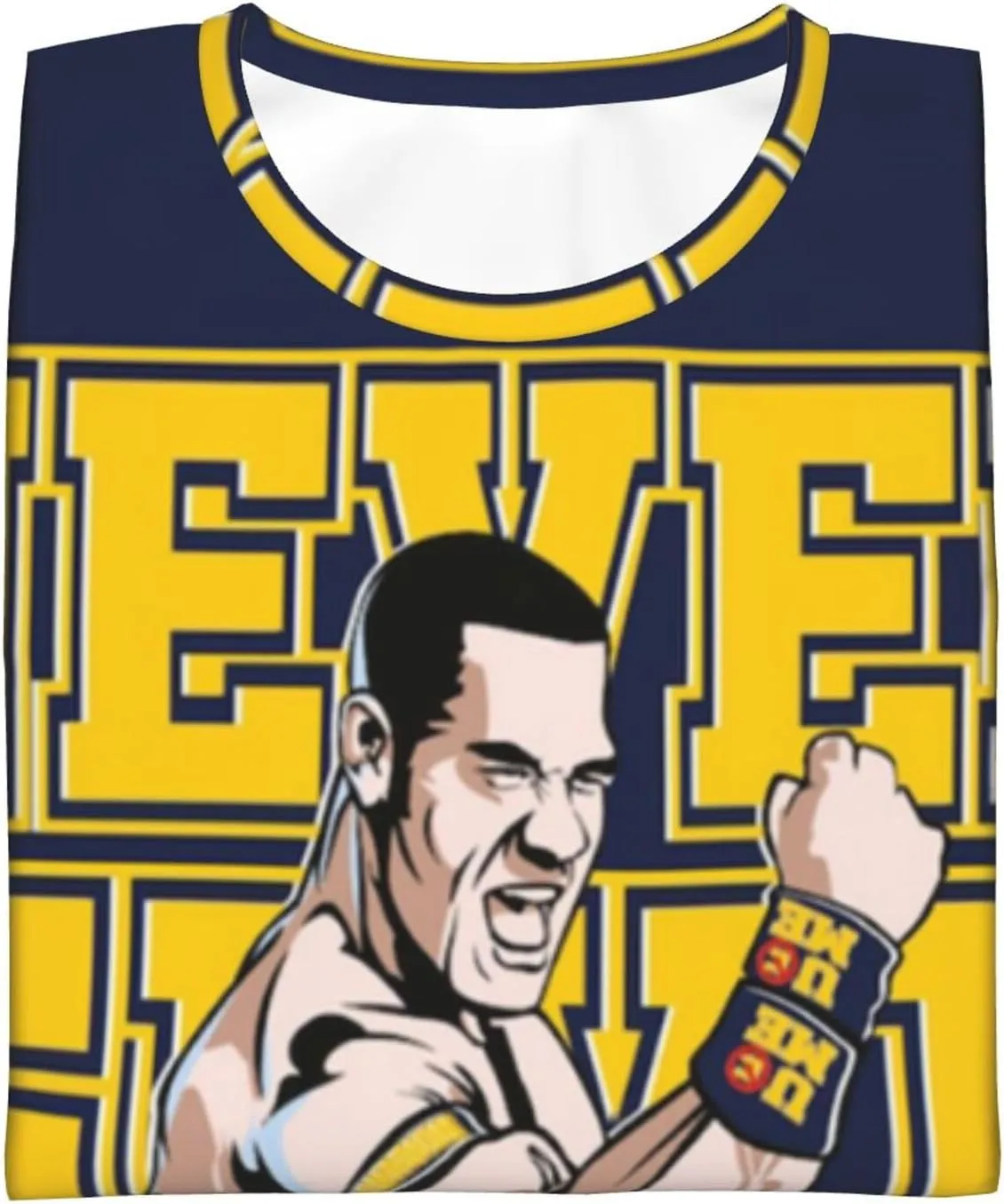 John Wrestler Cena T-Shirt Teen Boy Girl 3D Printing Short-Sleeved T-Shirt Fashion Youth Shirt
