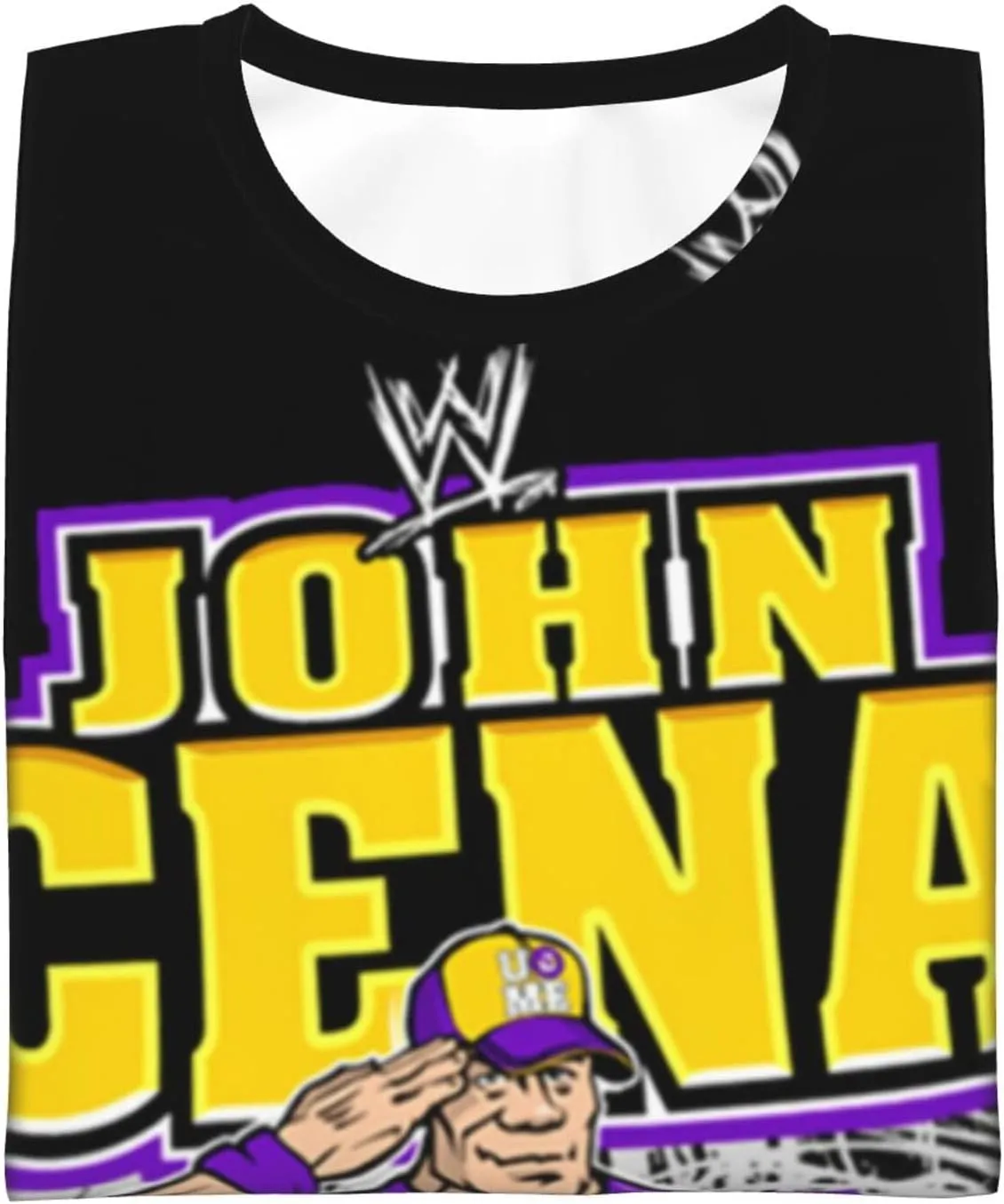 John Wrestler Cena T-Shirt Teen Boy Girl 3D Printing Short-Sleeved T-Shirt Fashion Youth Shirt