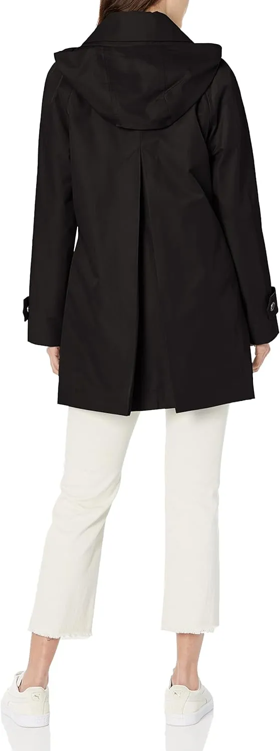 LONDON FOG Women's Double Collar Raincoat