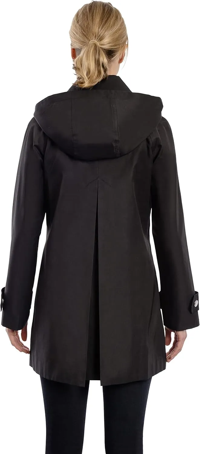 LONDON FOG Women's Double Collar Raincoat