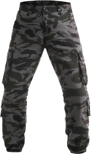 Men's Camouflage Sweat Trailcrest Pants Tactical Apparel Cargo Pant Sports Style