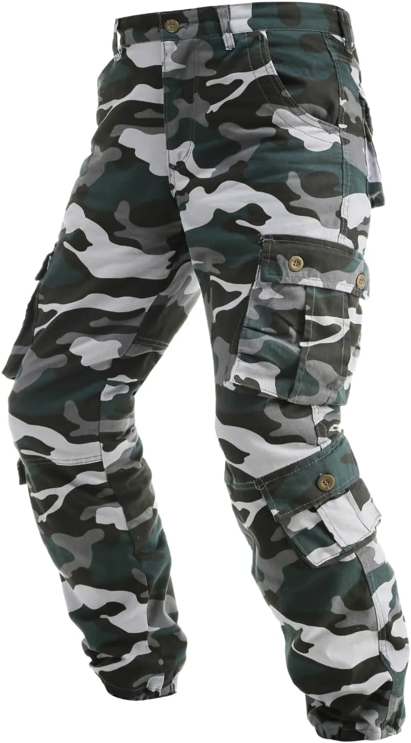 Men's Camouflage Sweat Trailcrest Pants Tactical Apparel Cargo Pant Sports Style