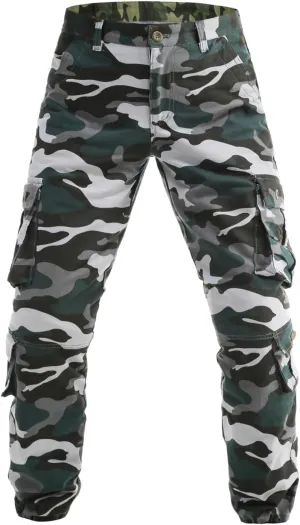 Men's Camouflage Sweat Trailcrest Pants Tactical Apparel Cargo Pant Sports Style