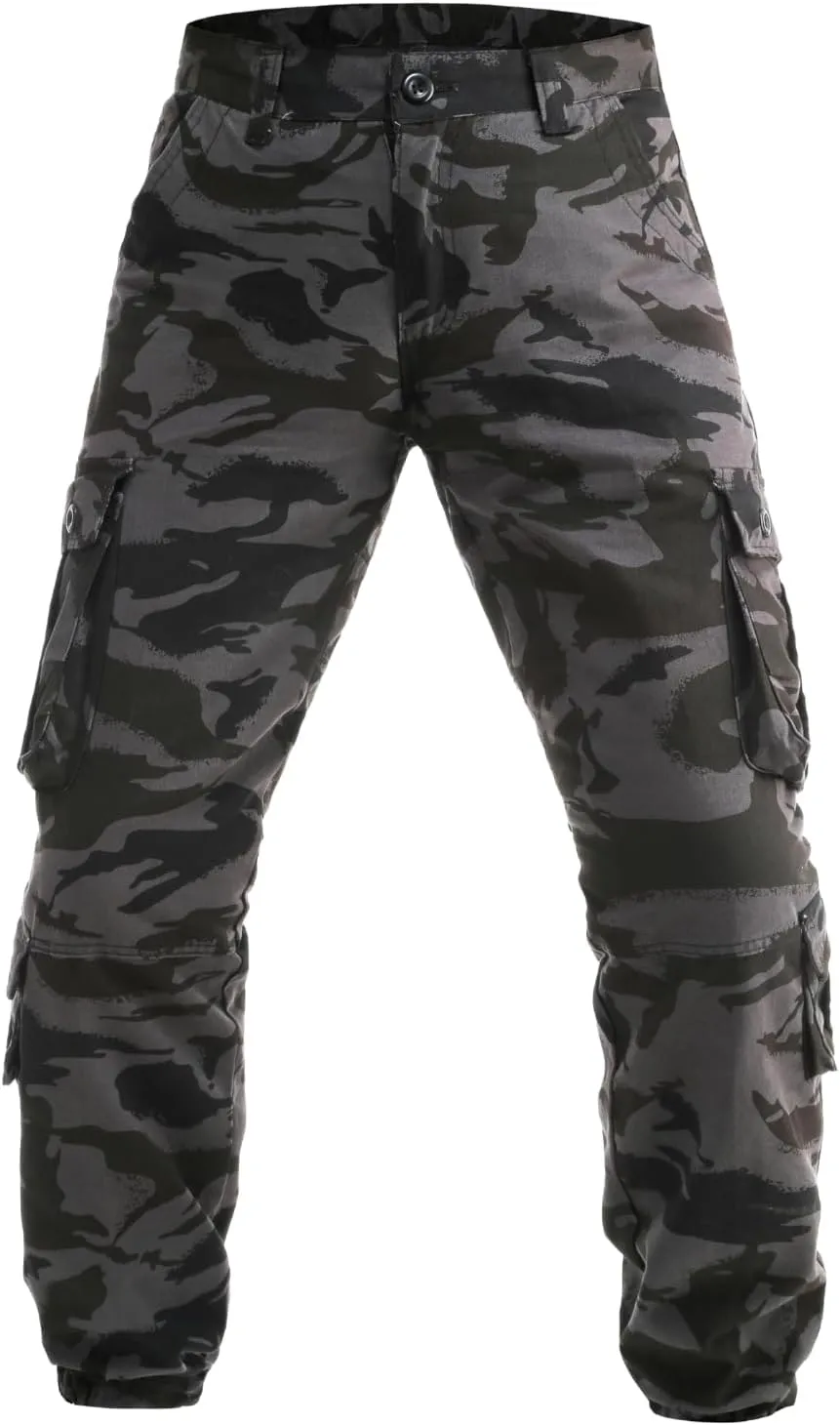 Men's Camouflage Sweat Trailcrest Pants Tactical Apparel Cargo Pant Sports Style