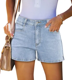 onlypuff Women's Ripped Jean Shorts