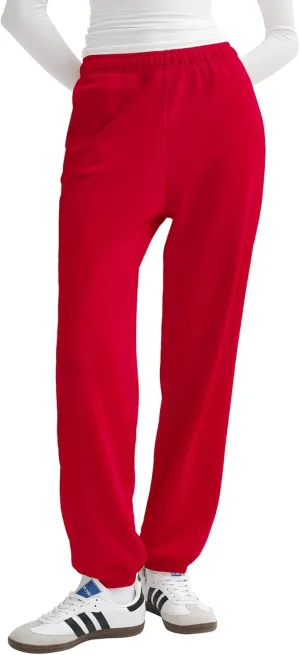 PUMIEY Women's Sweatpants High Waisted Baggy Sweat Pants Workout Casual Joggers Pants Airy Collection