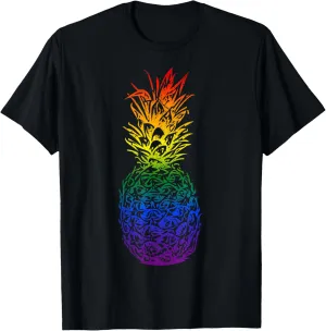 Rainbow Pride Pineapple LGBTQ T-Shirt