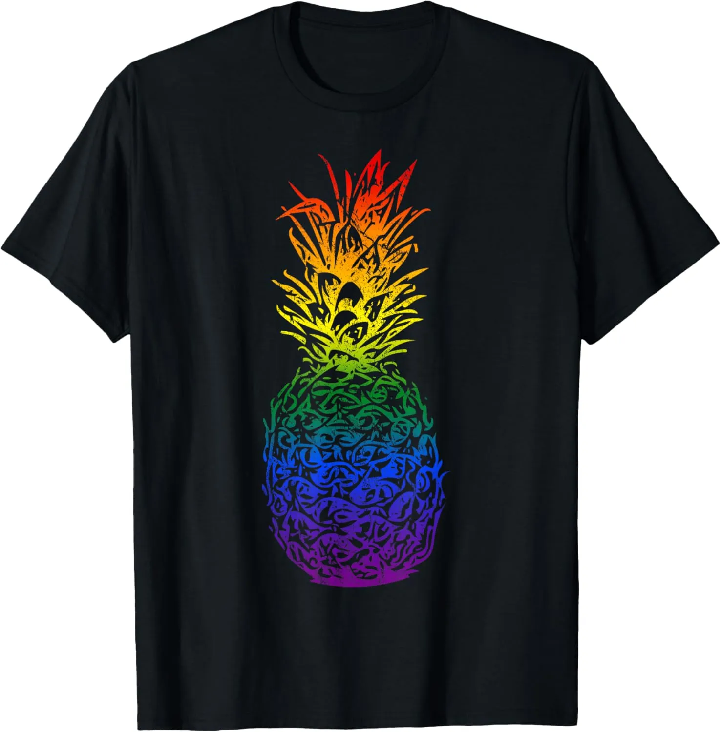 Rainbow Pride Pineapple LGBTQ T-Shirt