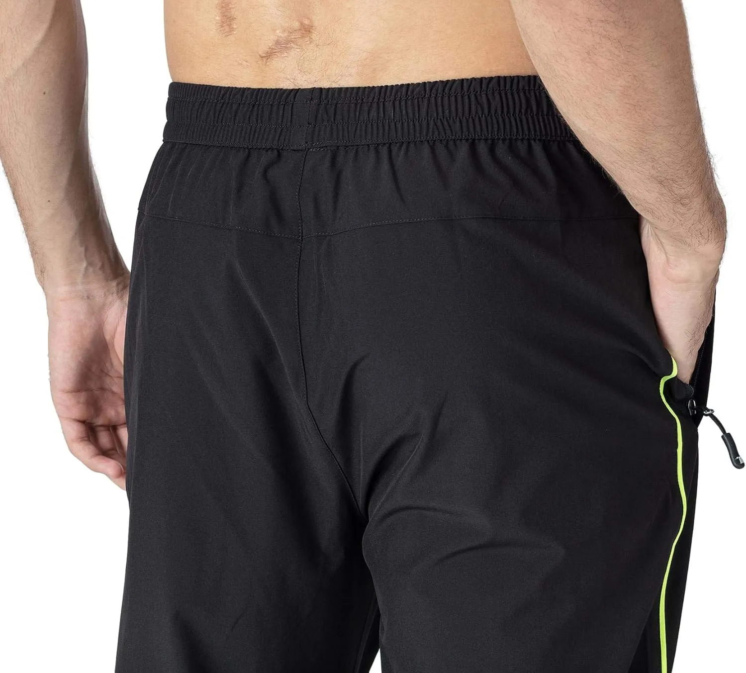 Rdruko Men's Casual Pants Lightweight Quick Dry Hiking Running Workout Outdoor Sports Sweat Pants