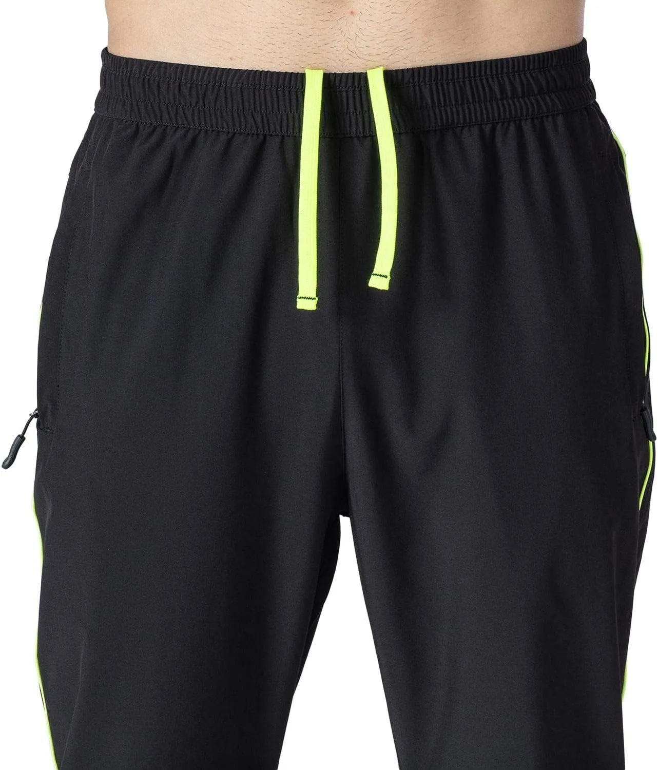 Rdruko Men's Casual Pants Lightweight Quick Dry Hiking Running Workout Outdoor Sports Sweat Pants