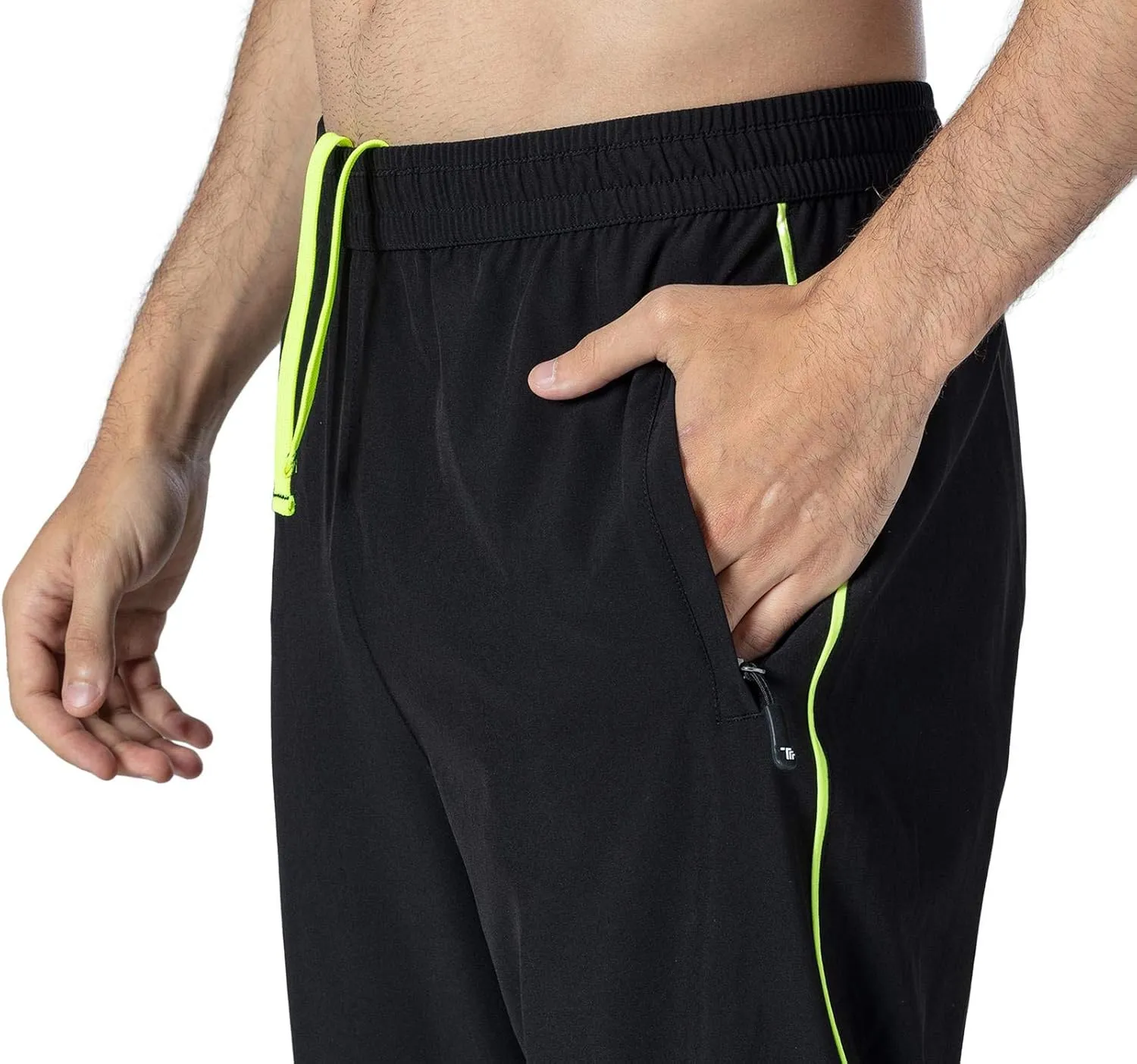 Rdruko Men's Casual Pants Lightweight Quick Dry Hiking Running Workout Outdoor Sports Sweat Pants