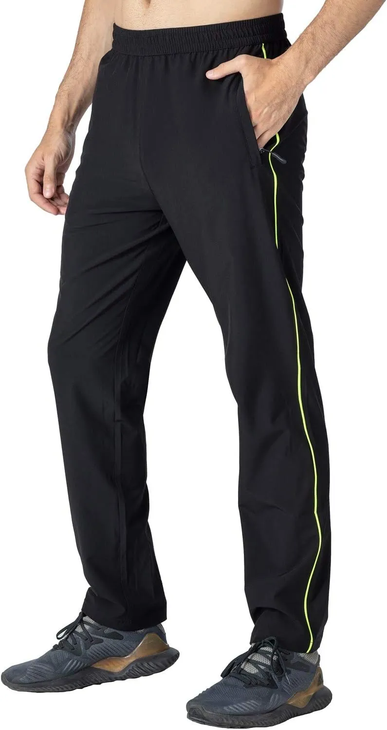 Rdruko Men's Casual Pants Lightweight Quick Dry Hiking Running Workout Outdoor Sports Sweat Pants