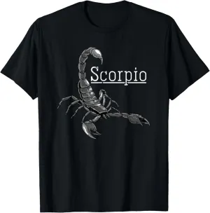 Scorpio Zodiac Sign T-Shirt