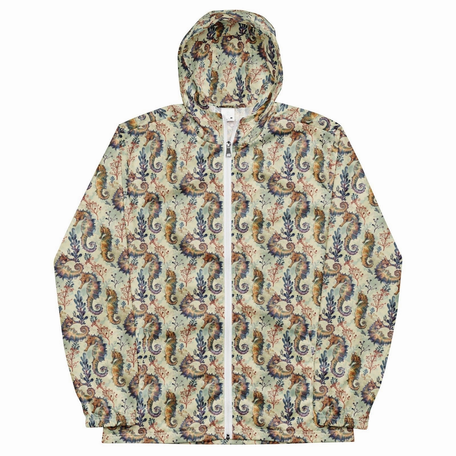 Seahorse Haven Men’s windbreaker