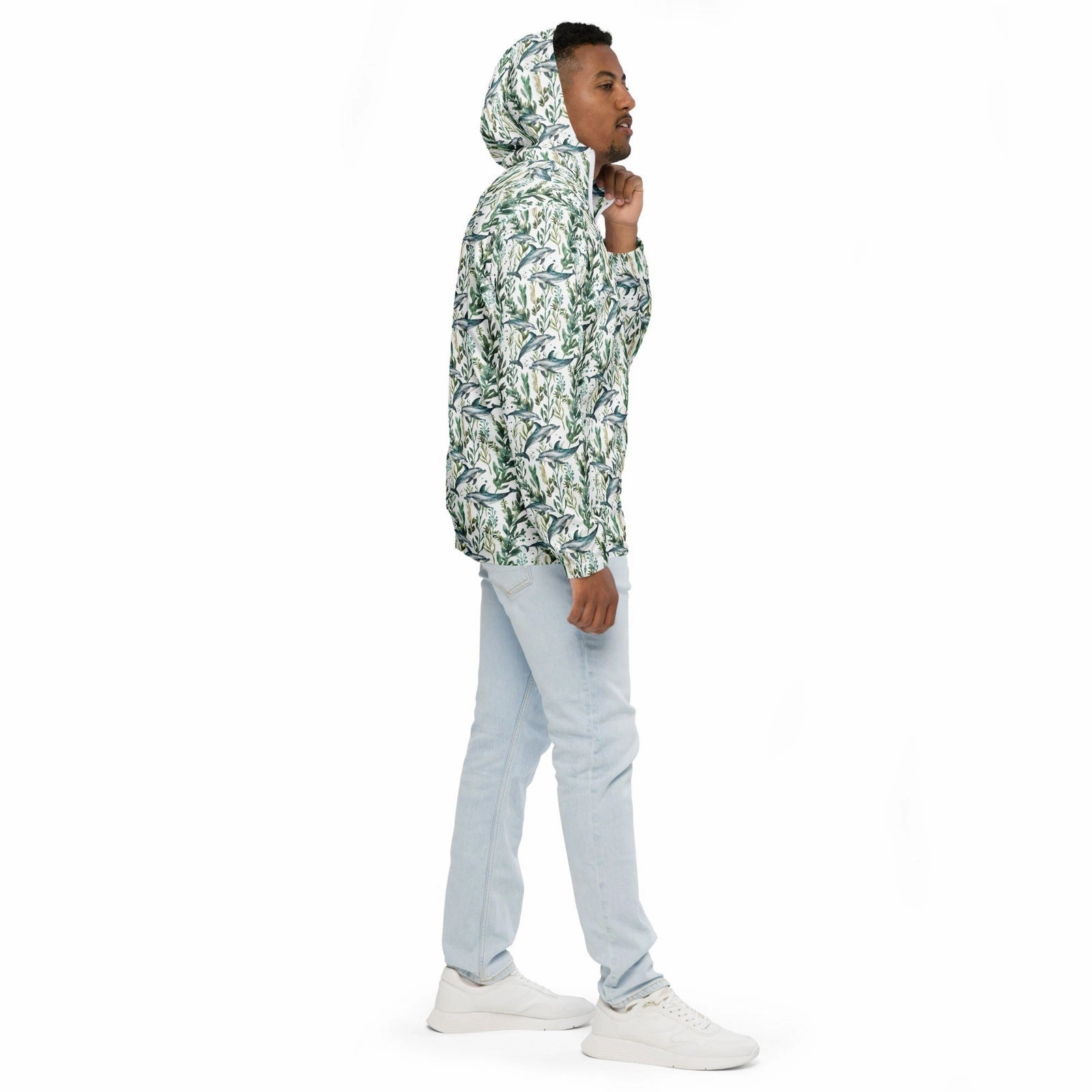 Seascape Dolphin Men’s windbreaker