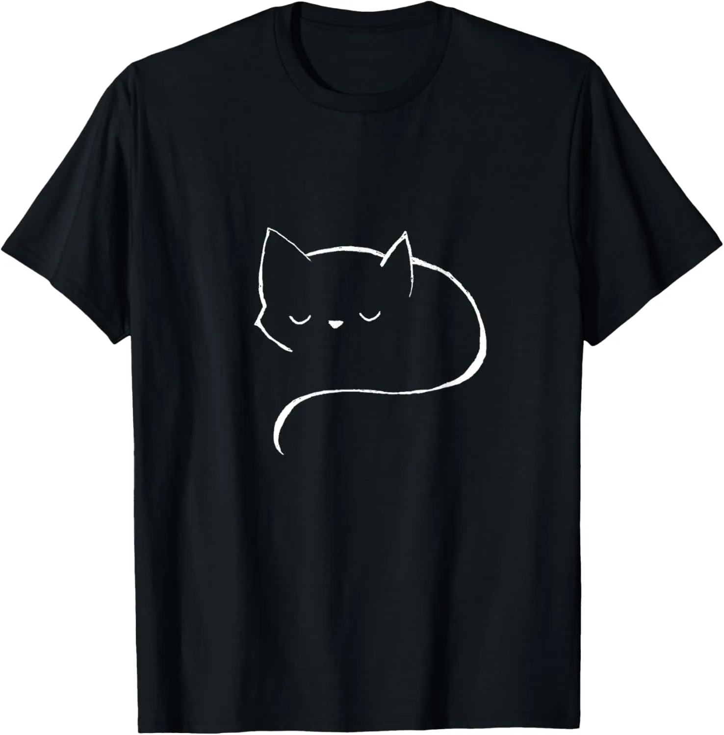 #snirt anime cat t-shirt, kittens, hand-painted t-shirt motif T-Shirt