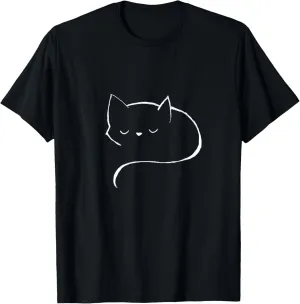 #snirt anime cat t-shirt, kittens, hand-painted t-shirt motif T-Shirt