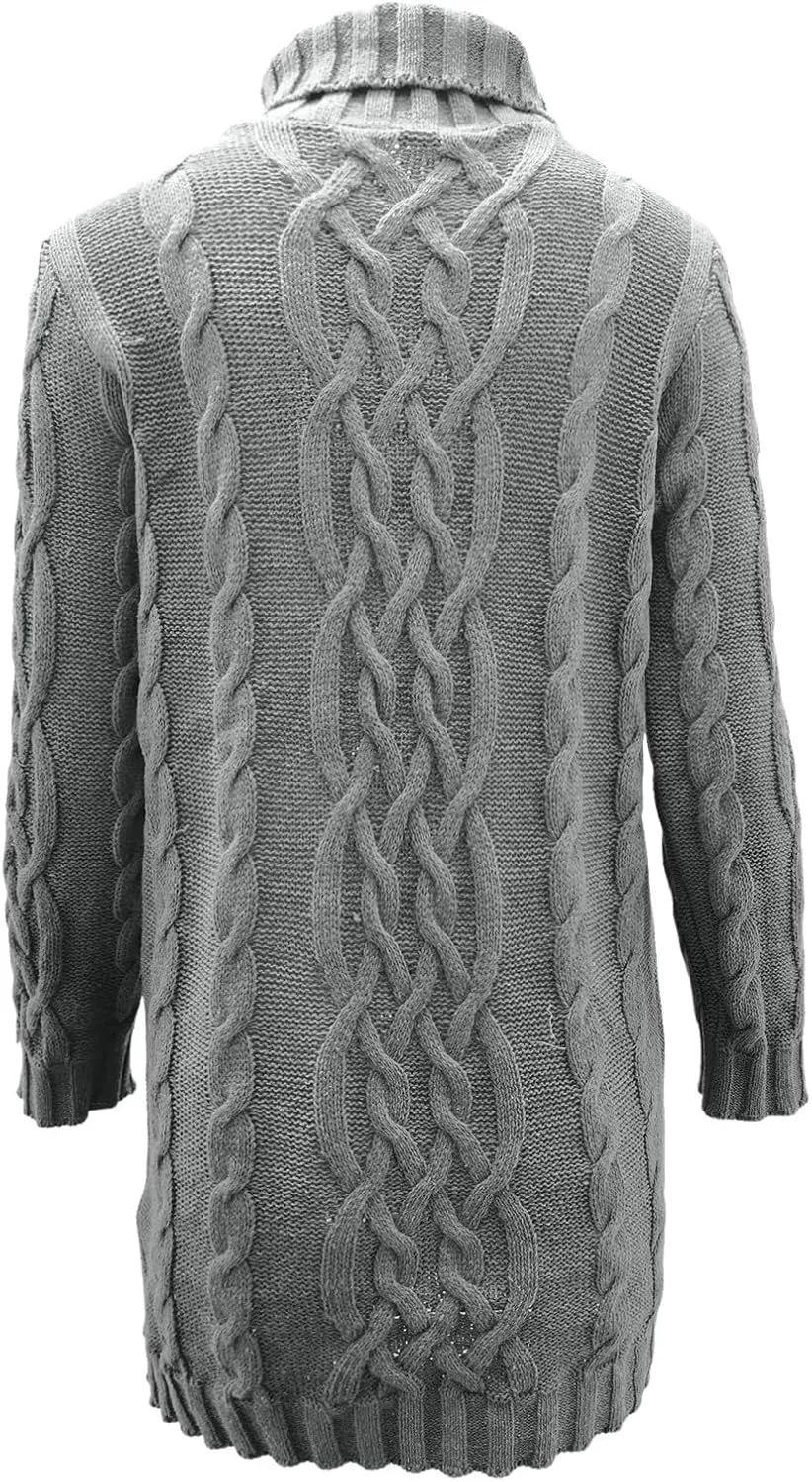 Sweater Dress for Women Oversized Crewneck Long Sleeve Mini Dress Solid Chunky Knit Sweater 2024 Fall Winter Pullover