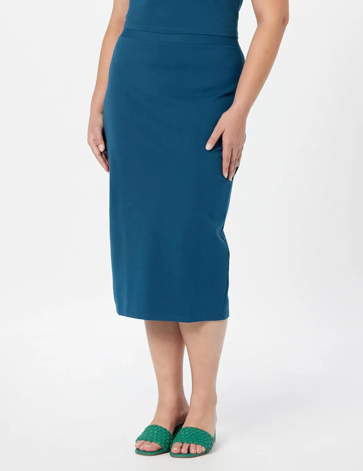 The Drop Women's Esmeralda Midi Skirt