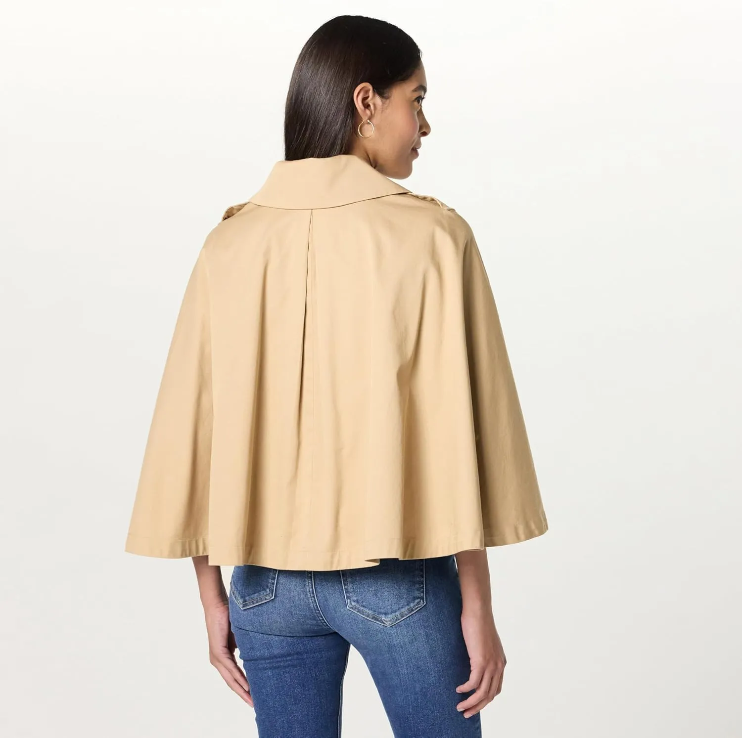 The Drop Women's Standard Hayes Cropped Trench