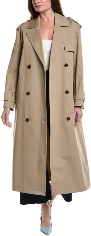 Theory Women's Oversized Double-Breasted Trenchcoat