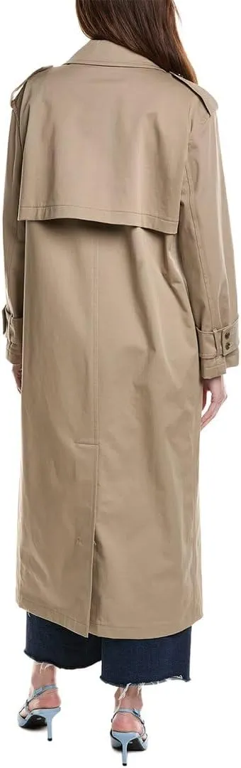 Theory Women's Oversized Double-Breasted Trenchcoat