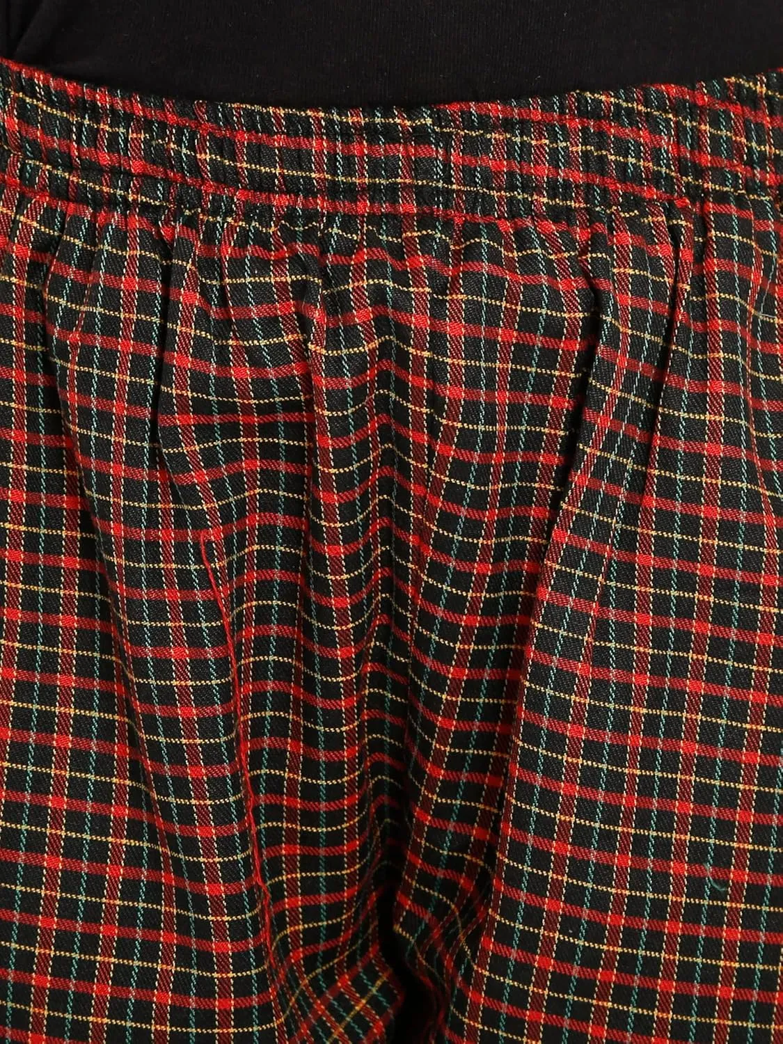 TNQ Women Winter Wear Checked Trouser || Woolen Trouser || Straight Fit Wollen Trouser with Pockets
