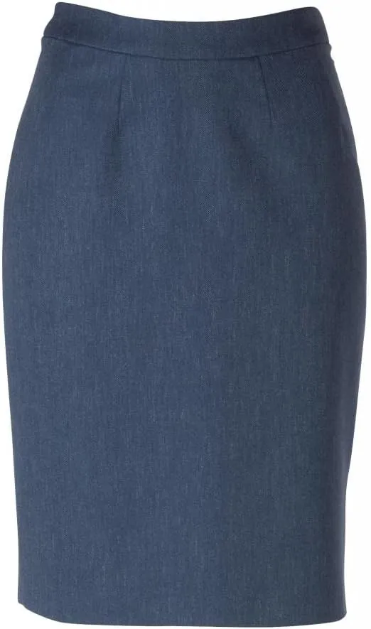Women's Wool/Silk/Linen Pencil Skirt