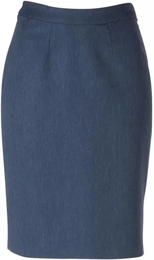 Women's Wool/Silk/Linen Pencil Skirt
